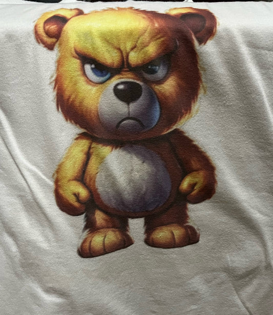 T Shirt angry bear